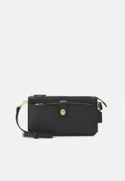 New ⌛ Coach PEBBLED LEATHER NOA - Across Body Bag - Black ????