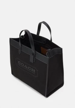 New ???? Coach FIELD TOTE WITH BADGE UNISEX - Tote Bag - Black ???? -Coach Shop eb89365a093e411689789d8581294eab