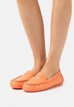 Outlet ???? Coach MARLEY DRIVER - Moccasins - Tangerine ????