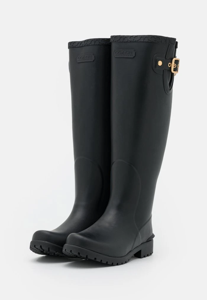 Best deal ⌛ Coach RILEY RAIN BOOT - Wellies - Black ???? 3 Best deal ⌛ Coach RILEY RAIN BOOT - Wellies - Black ???? - Image 3