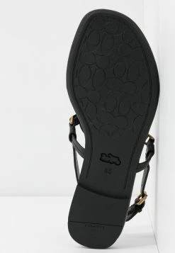 Outlet ???? Coach JERI - T-bar ???? Sandals - Black ✔️ -Coach Shop f0ce51f407ba4ff4ac3f481afeeb2b53