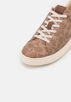 New ✔️ Coach LOWLINE ???? COATED - Trainers - Tan ???? -Coach Shop f67af80d20a14083abd1de1baa1f2133