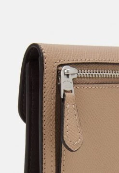 Outlet ???? Coach CROSSGRAIN SMALL WALLET - Wallet - Taupe ???? -Coach Shop f81ab936043642bbb8d96194a7efd705