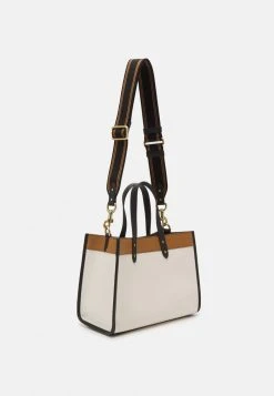 Top 10 ???? Coach COLORBLOCK BADGE FIELD TOTE - ???? Handbag - Chalk/multi ???? -Coach Shop f8ce584ae2904174b2450ec92da849ce