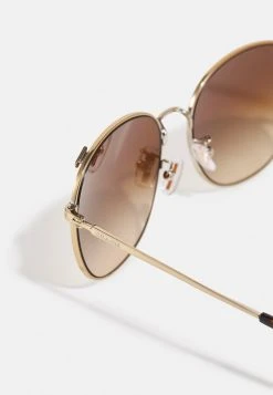 Budget ✨ Coach ???? Sunglasses - Shiny Light Gold-coloured ???? -Coach Shop fa6ab340d0234dbf9c55bd89d3c4a549