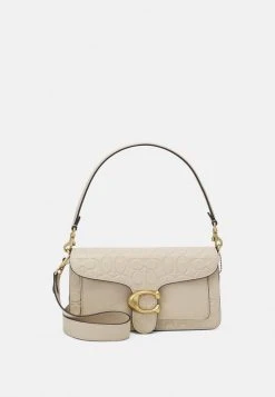 Coach Shop 52 Best deal ???? Coach SIGNATURE TABBY SHOULDER BAG - ???? Handbag - Ivory ????